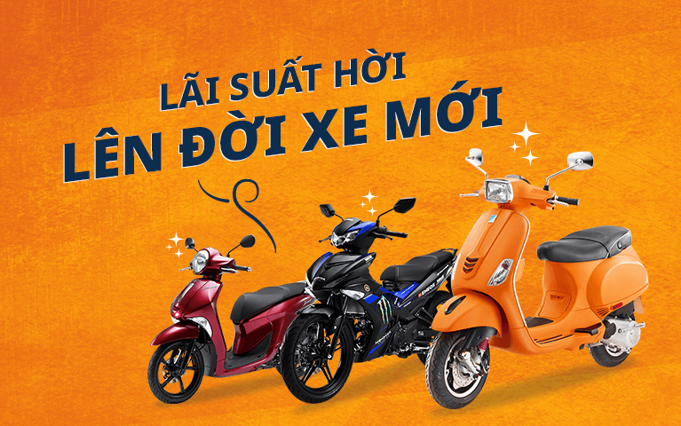 lãi suất hời lên đời xe mới