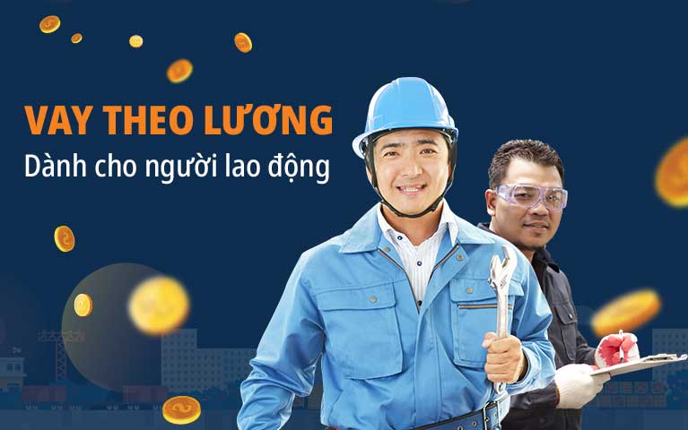 Vay theo luong - mobile