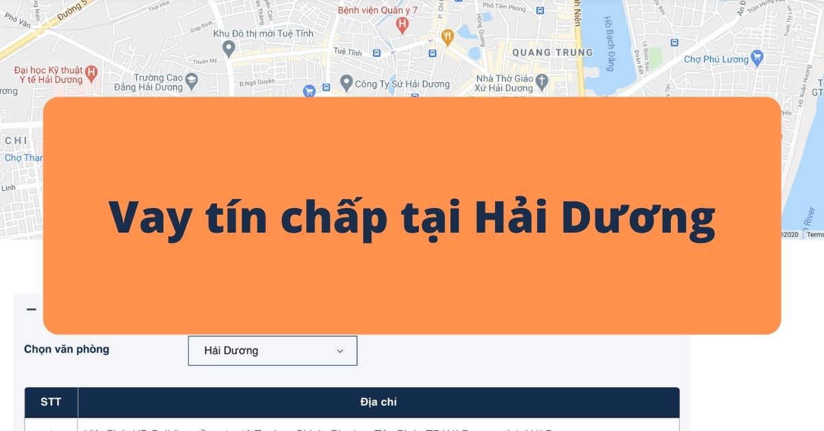 VAY TÍN CHẤP HẢI PHÒNG THỦ TỤC ĐƠN GIẢN LÃI SUẤT CẠNH TRANH KỲ HẠN LINH HOẠT