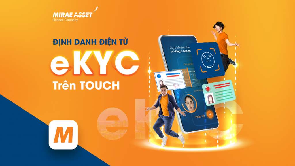 Hướng dẫn định danh điện tử eKYC trên Touch